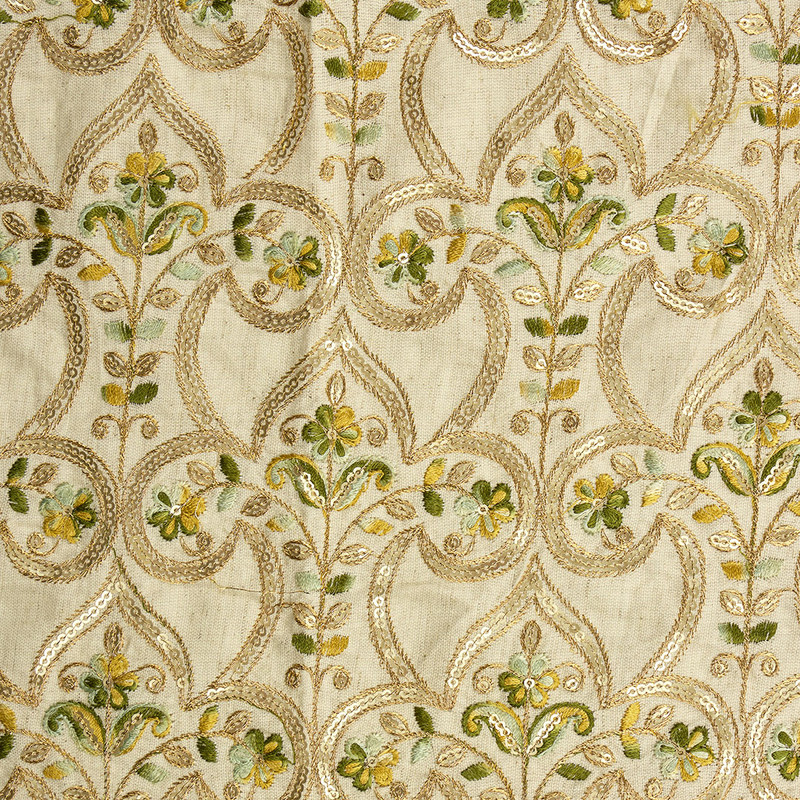 پارچه مانتو طرح خامه دوزی کد 02051439