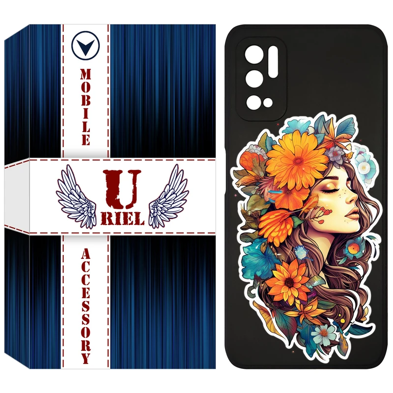 کاور یوریل مدل KSH کد 52 طرح دختر مناسب برای گوشی موبایل شیائومی Poco M3 Pro / Redmi Note 10 5G / Redmi Note 11 SE