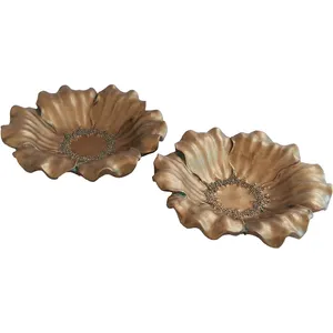 جاشمعی طرح گل شقایق کد MA40 بسته 2 عددی