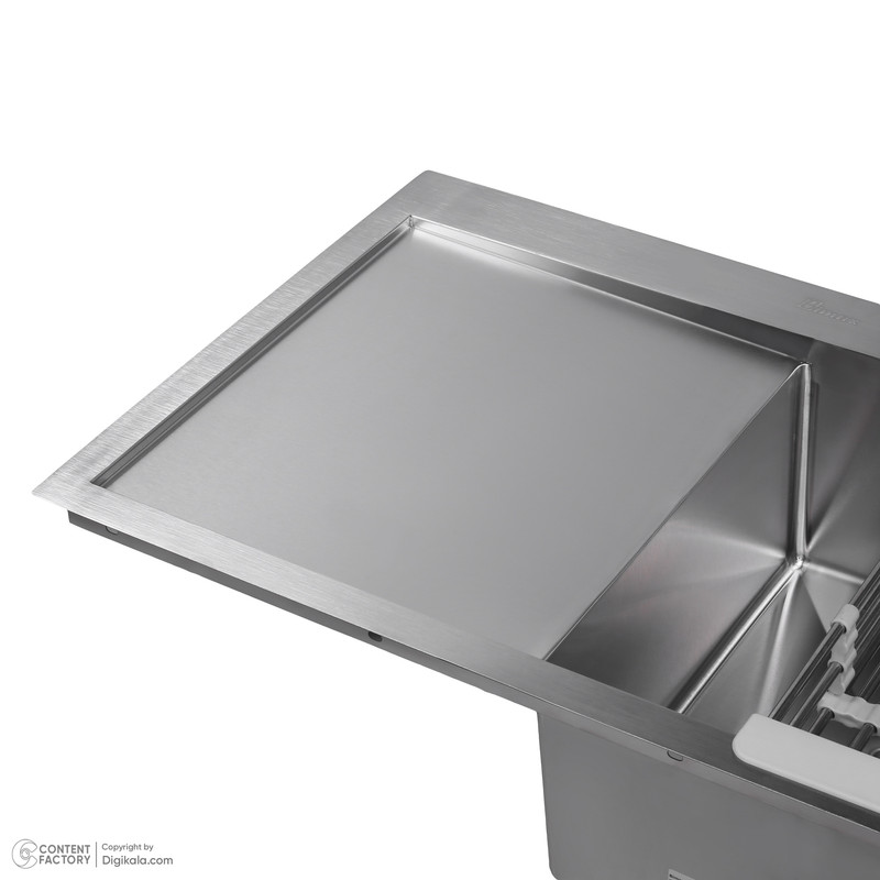 سینک ظرفشویی استیل بیمکث مدل 723 توکار