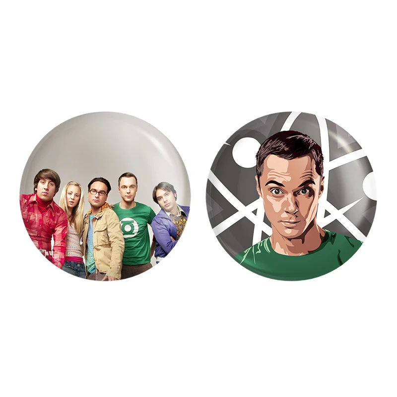 مگنت خندالو طرح سریال تئوری بیگ بنگ The Big Bang Theory کد 1330913304 مجموعه 2 عددی