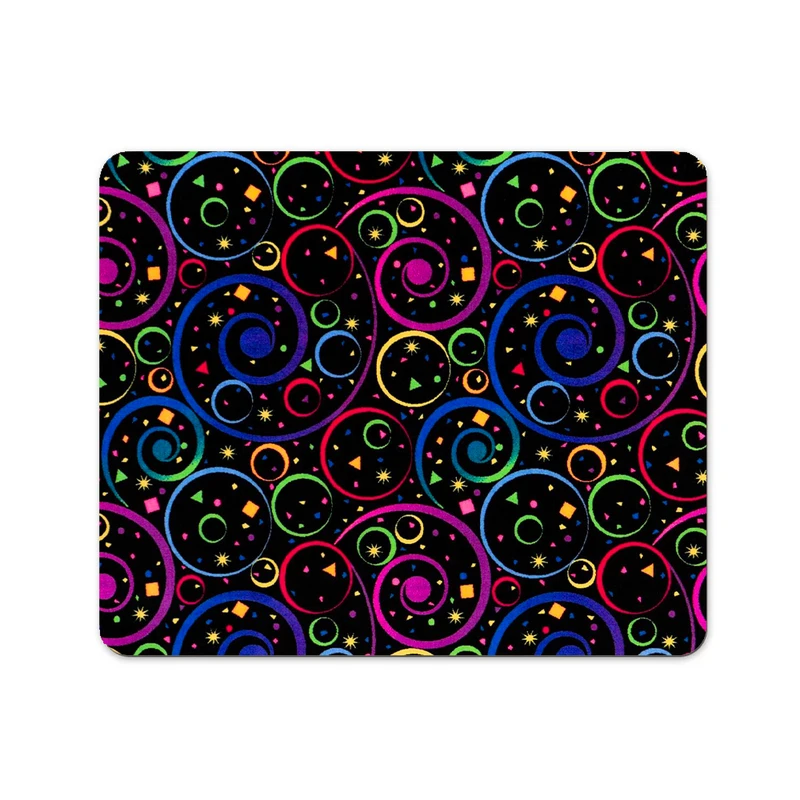 ماوس پد پاد آفرین طرح رنگی کد 863 سایز 19*24 سانتی متر 