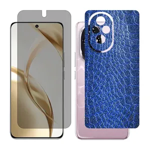 Glass Together model Privacy screen protector suitable for Honor 200 mobile phone with back cover sticker