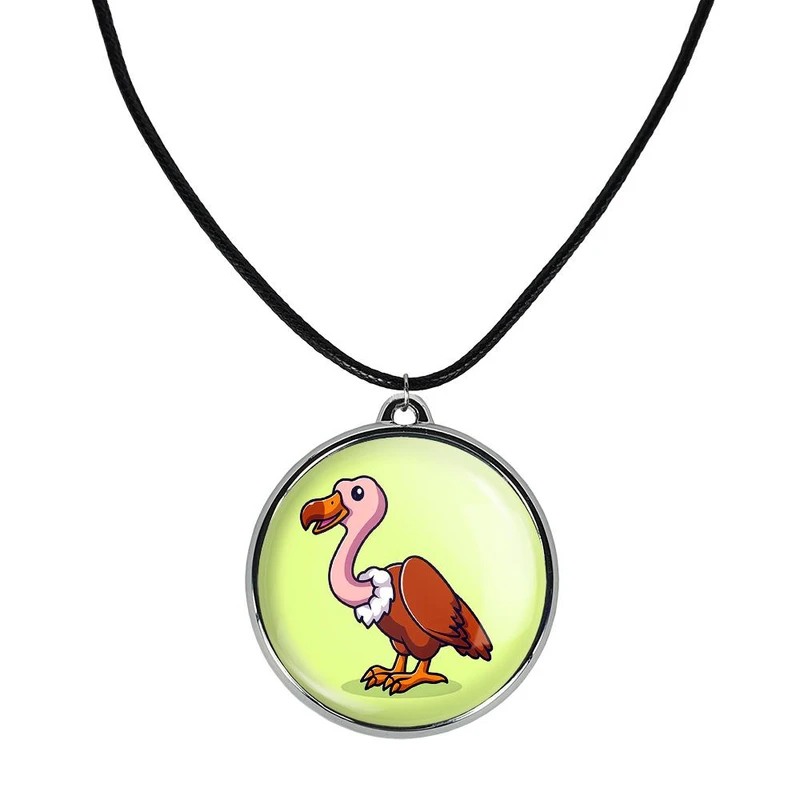 گردنبند خندالو مدل حیوانات بامزه کرکس کد 2971629717