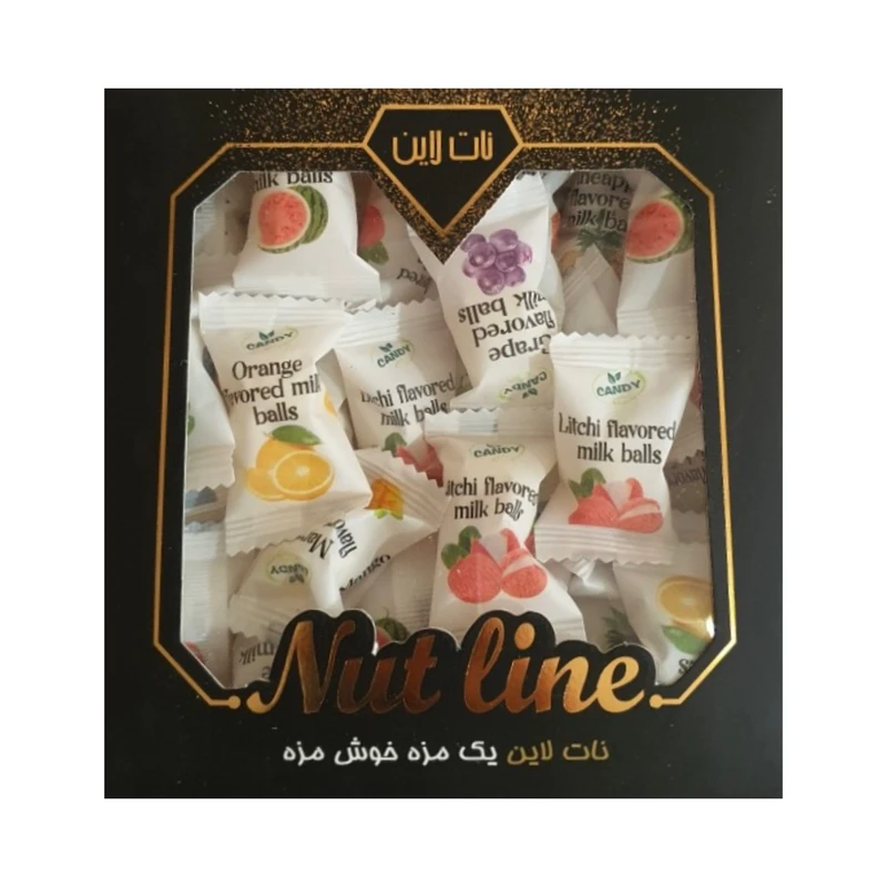 تافی موچی میوه ای نات لاین - 200 گرم