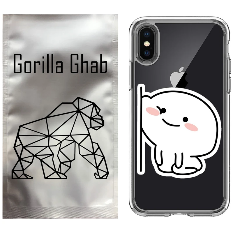 کاور گوریلا قاب مدل CLG کد 93 طرح لوس مناسب برای گوشی موبایل اپل iPhone X / XS