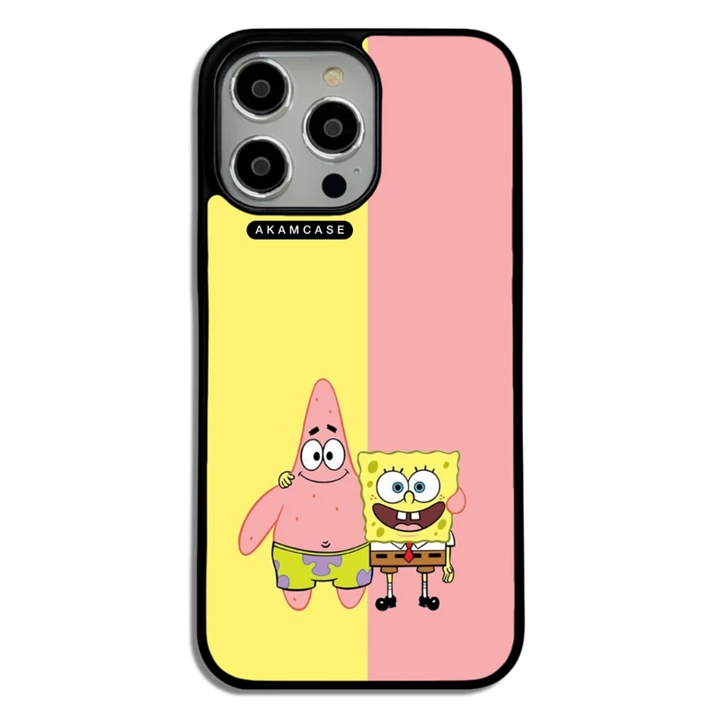 کاور آکام مدل AMC-WA14PROMAX-SPONGE BOB6 مناسب برای گوشی موبایل اپل iPhone 14 Pro Max