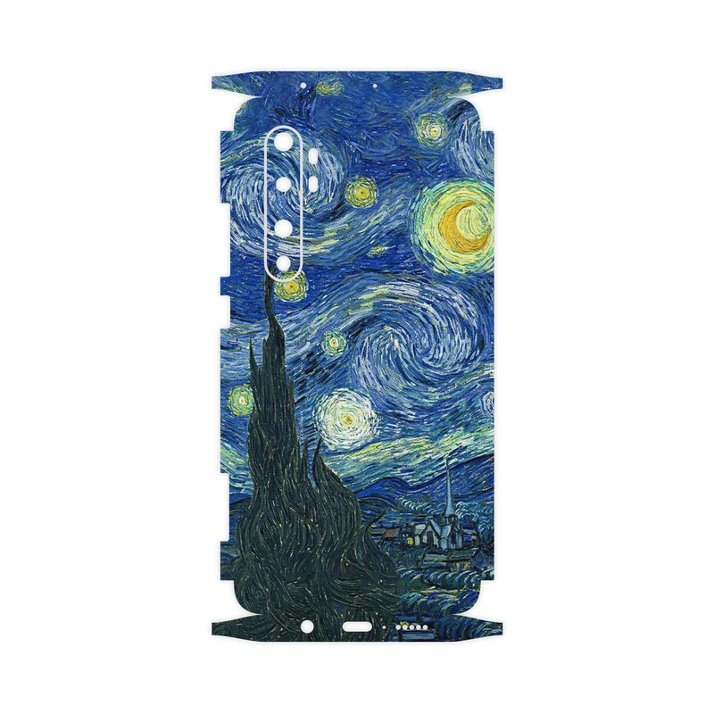 برچسب پوششی ماهوت مدل The Starry Night of van Gogh-FullSkin مناسب برای گوشی موبایل شیائومی Mi Note 10 Lite