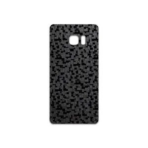 MAHOOT Black-Silicon Cover Sticker for Samsung Galaxy Note 7
