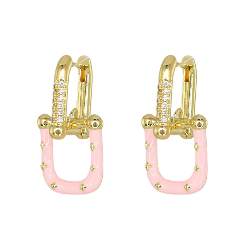 گوشواره حلقه ای زنانه زودیکا مدل گلوریا کد AAC1144