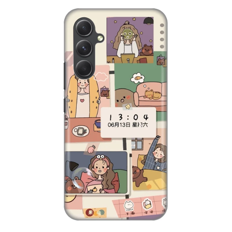 کاور  طرح روزمرگی کد DIMO-040 مناسب برای گوشی موبایل سامسونگ Galaxy A54