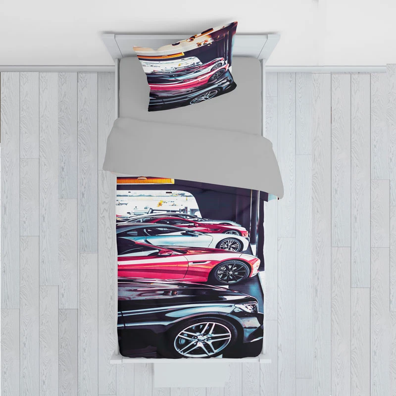 سرویس روتختی مدل ماشین اسپرت TXY304 یک نفره 5 تکه