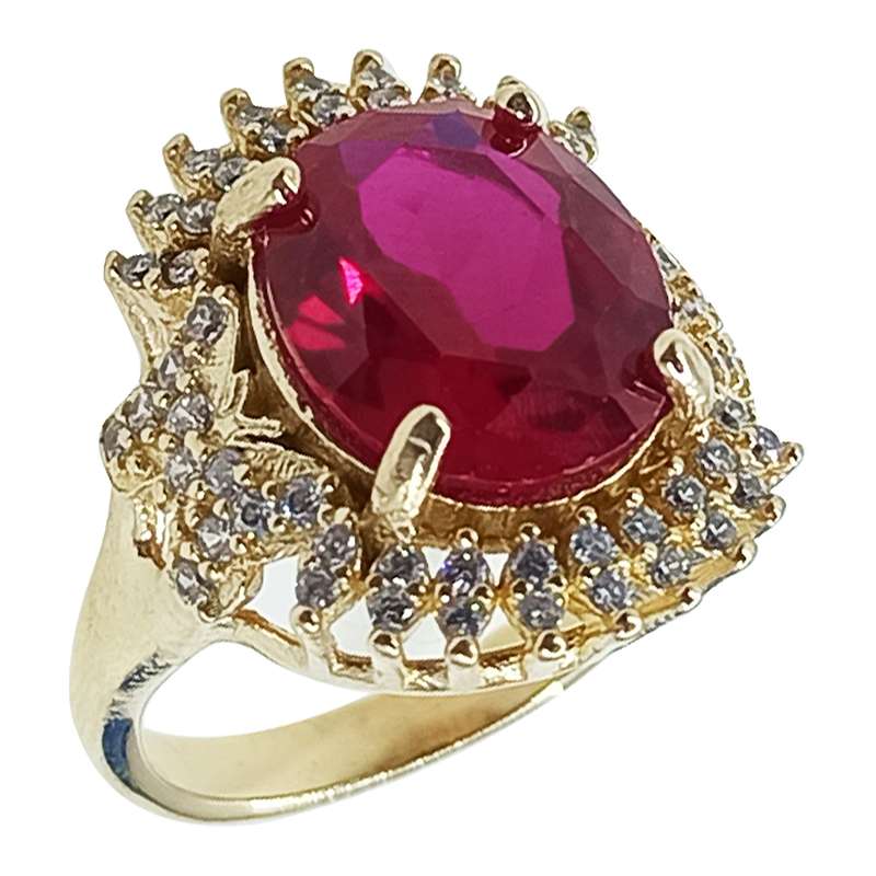 انگشتر زنانه سلین کالا مدل یاقوت ce-As202