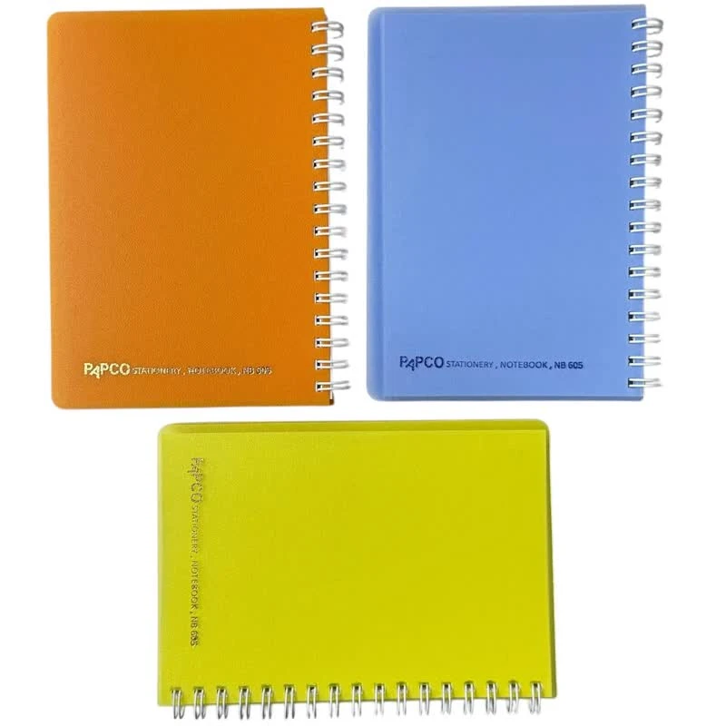 دفتر یادداشت 60 برگ پاپکو مدل 605 بسته 3 عددی
