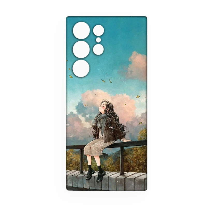 کاور مدل دخترانه کد 111مناسب برای گوشی موبایل سامسونگ galaxy s23 ultra