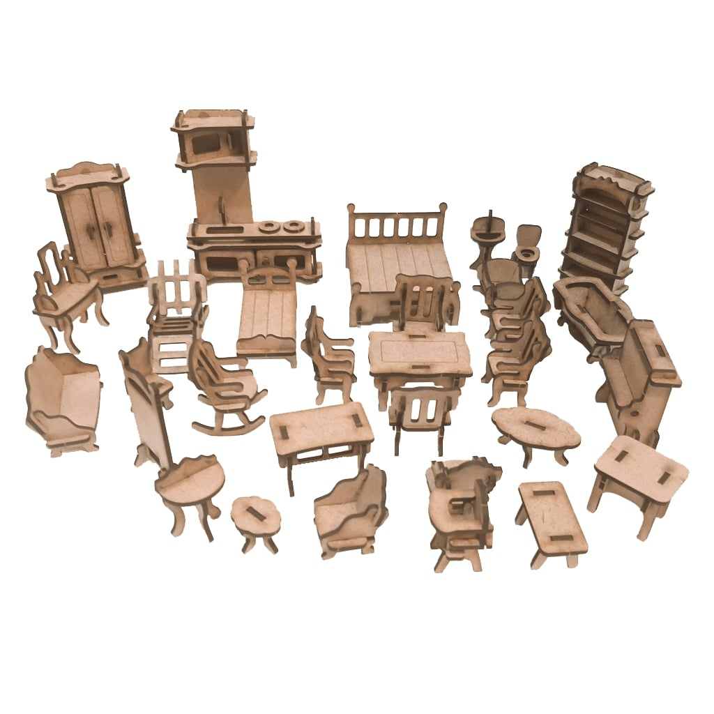 ساختنی طرح مبلمان خانه عروسکی