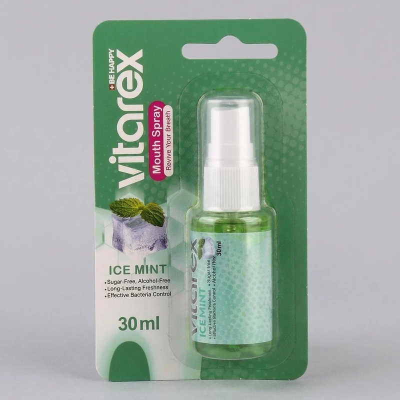 اسپری خوشبو کننده دهان ویتارکس مدل Ice Mint حجم 20 میلی لیتر