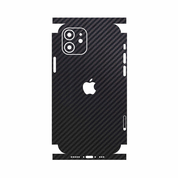 برچسب پوششی ماهوت مدل Carbon-Fiber-FullSkin مناسب برای گوشی موبایل اپل iPhone 12