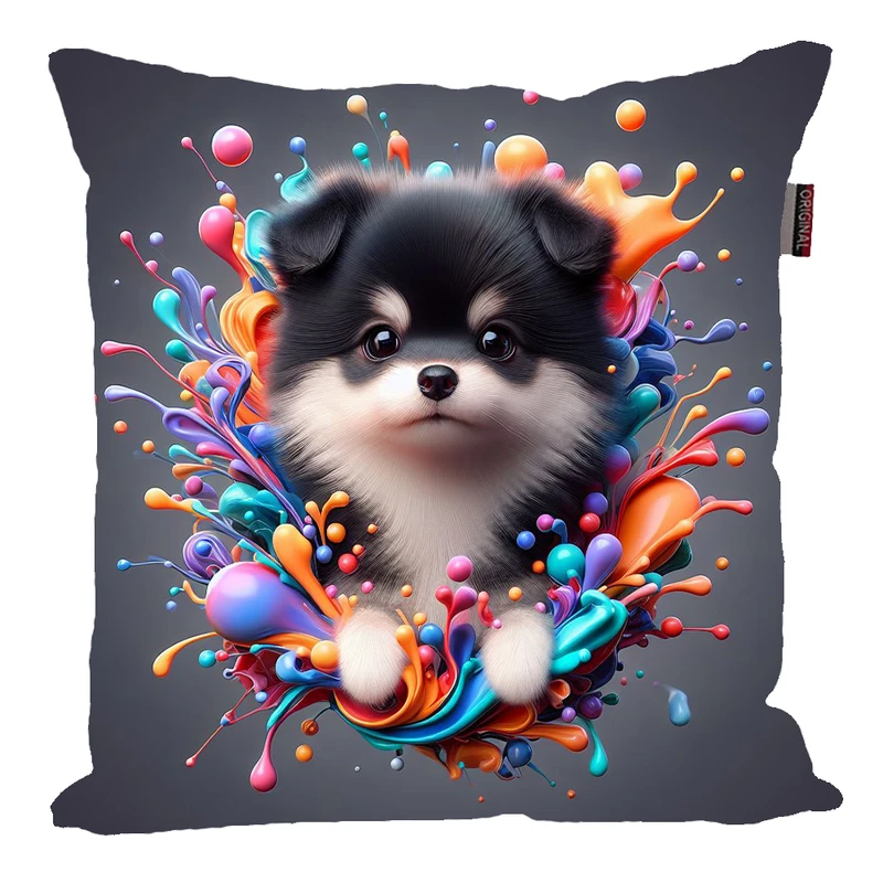 کوسن پاد آفرین مدل سگ کیوت طرح فانتزی کد 283