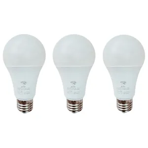 لامپ ال ای دی 9 وات رونیا مدل A60 پایه E27 بسته 3 عددی