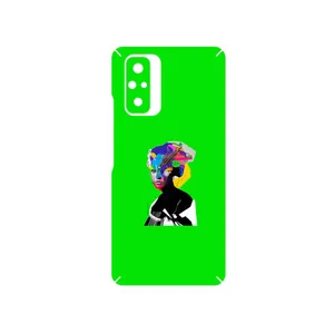 MAHOOT Collage of Women Portrait 3 Cover Sticker for Xiaomi Redmi Note 10 Pro Max