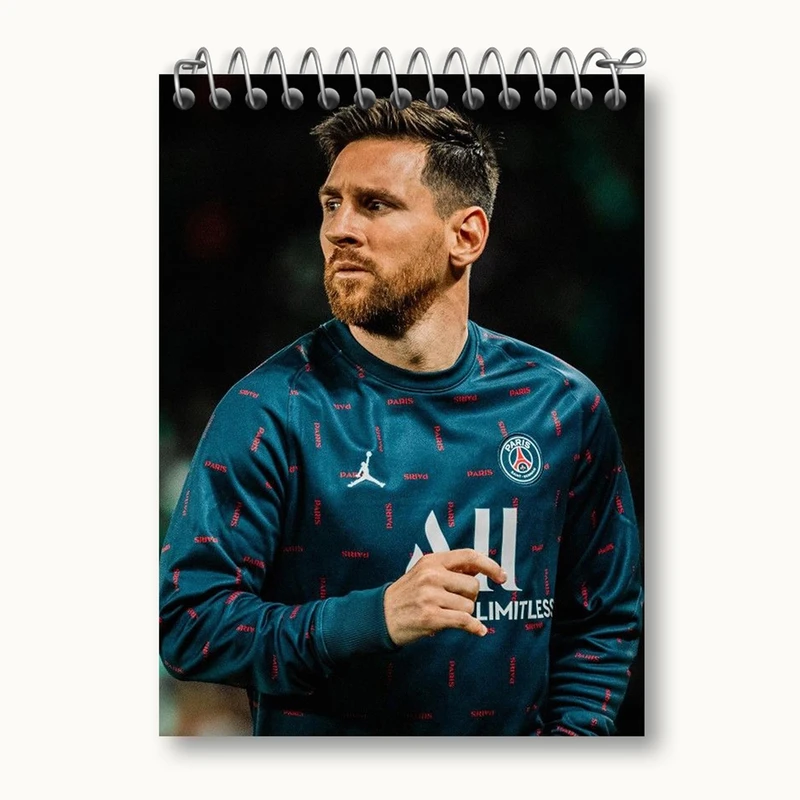 دفتر یادداشت 50 برگ خندالو مدل لیونل مسی کد 13984