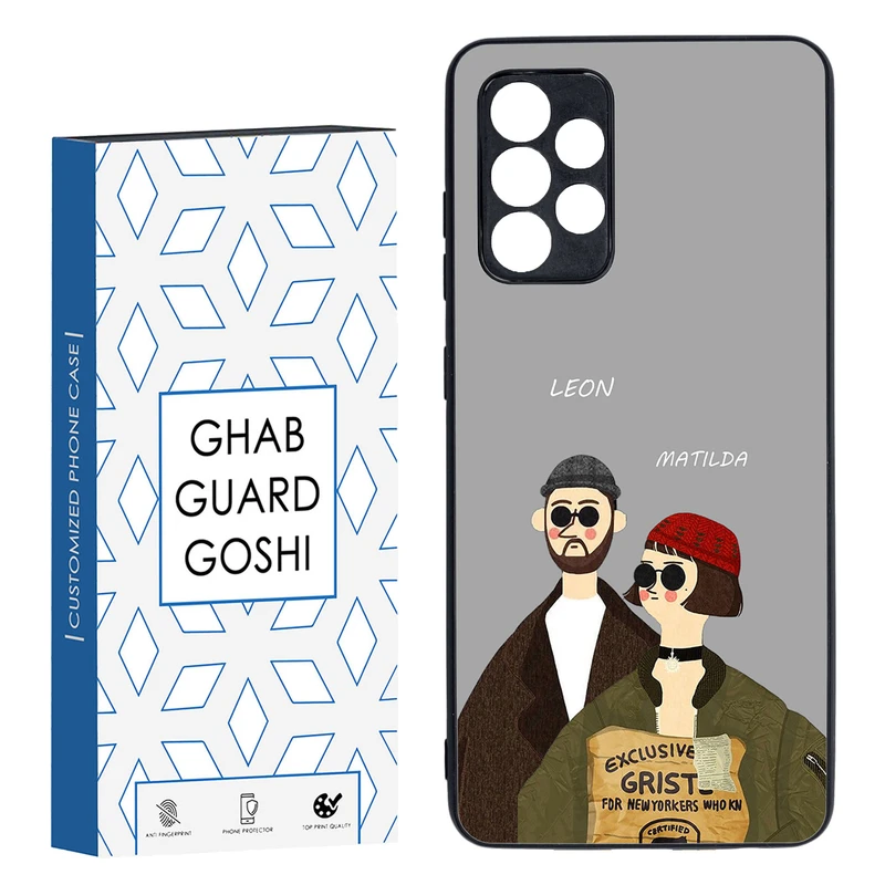 کاور قاب گارد گوشی طرح لئون و ماتیلدا کد TPU-095 مناسب برای گوشی موبایل سامسونگ Galaxy A52