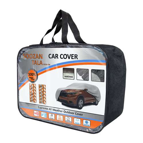 چادر خودرو سوزن طلا روکش مدل SSZ00XXL مناسب برای تویوتا پریوس