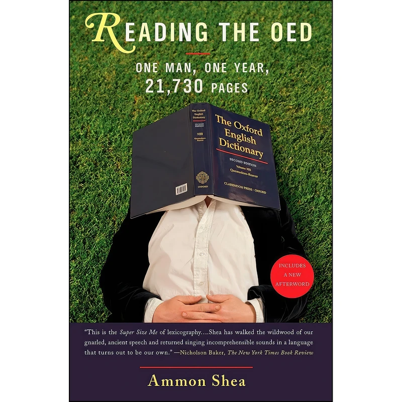کتاب Reading the OED اثر Ammon Shea انتشارات TarcherPerigee