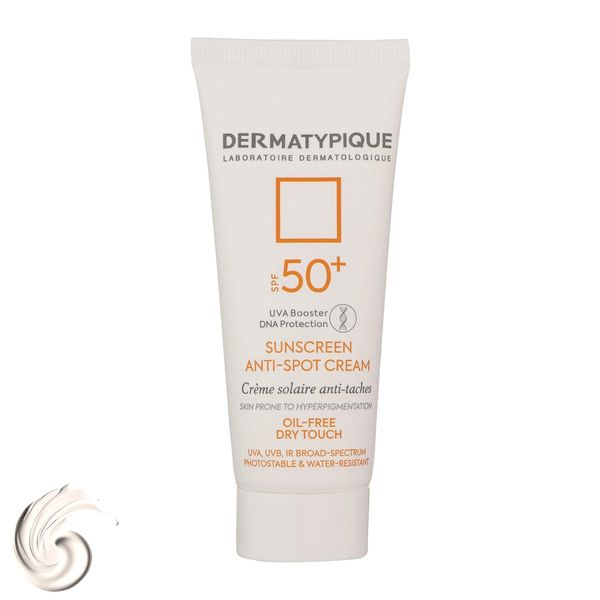 تجریه خرید کرم ضدآفتاب بی‌رنگ درماتیپیک SPF50 مدل Anti spot مناسب انواع پوست، حجم 40 میلی‌لیتر