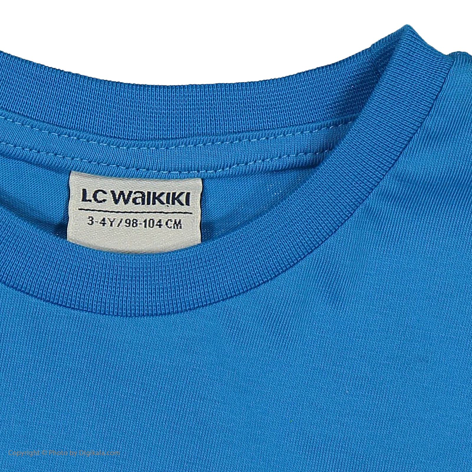 تی شرت پسرانه ال سی وایکیکی مدل 0SL965Z4-GUC-BRIGHTBLUE -  - 5