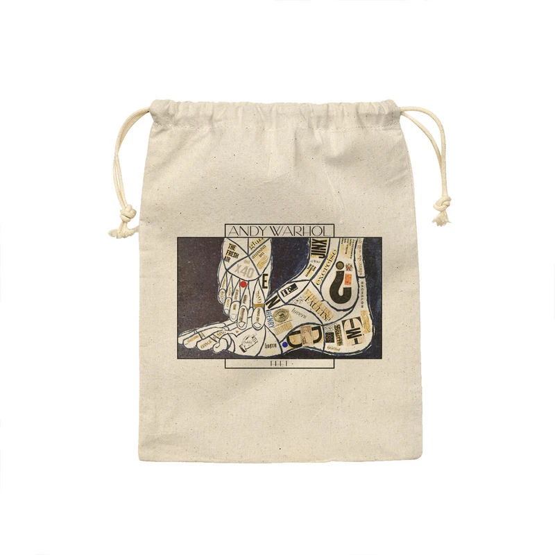 کیسه نان و سبزی ترمه طراحان ایده مدل پاها از وارهول کد art0832 - S