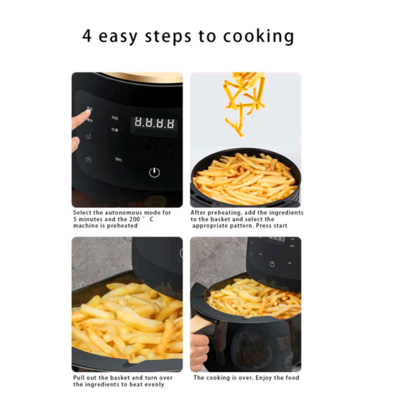 سرخ کن بدون روغن مدل Maxin