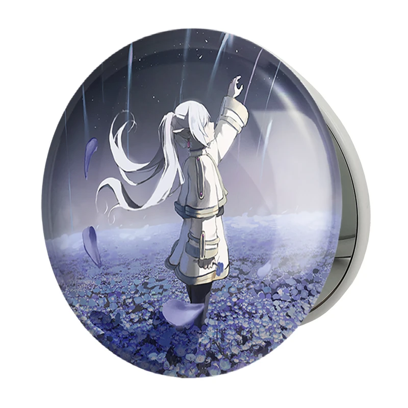 آینه جیبی خندالو طرح انیمه فریرن (Frieren) مدل تاشو کد 33905