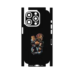 MAHOOT Great Rappers Digital Art-FullSkin Cover Sticker for Apple iPhone 15 Pro