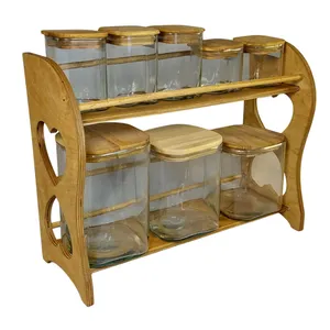 ست پاسماوری 8 پارچه مدل قلبی کد 456-66677 به همراه استند