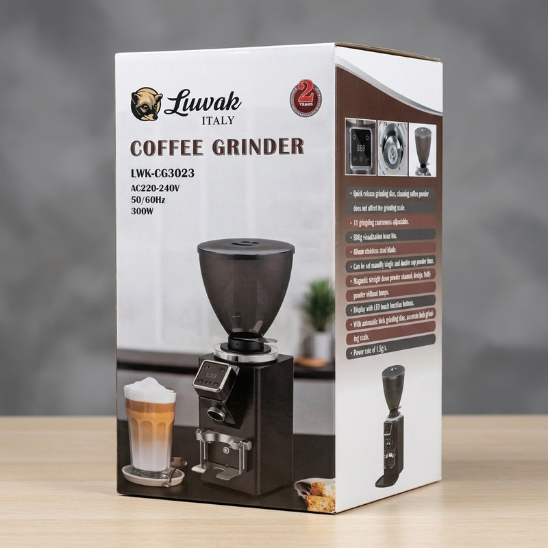 آسیاب قهوه 300 وات 800 گرمی لواک مدل LWK-CG 3023