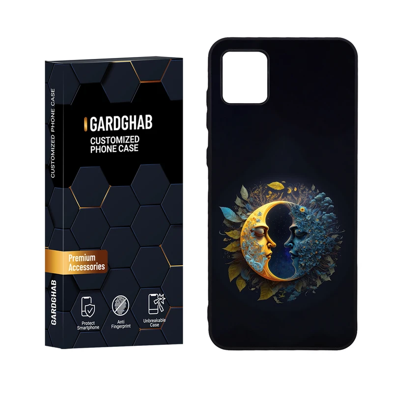 کاور گارد قاب مدل دورژله ای هنری مناسب برای گوشی موبایل سامسونگ Galaxy A04 4G