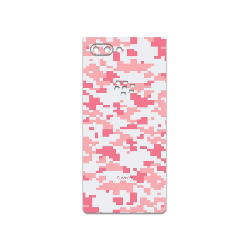برچسب پوششی ماهوت مدل Army-Pink-pixel مناسب برای گوشی موبایل بلک بری Key 2