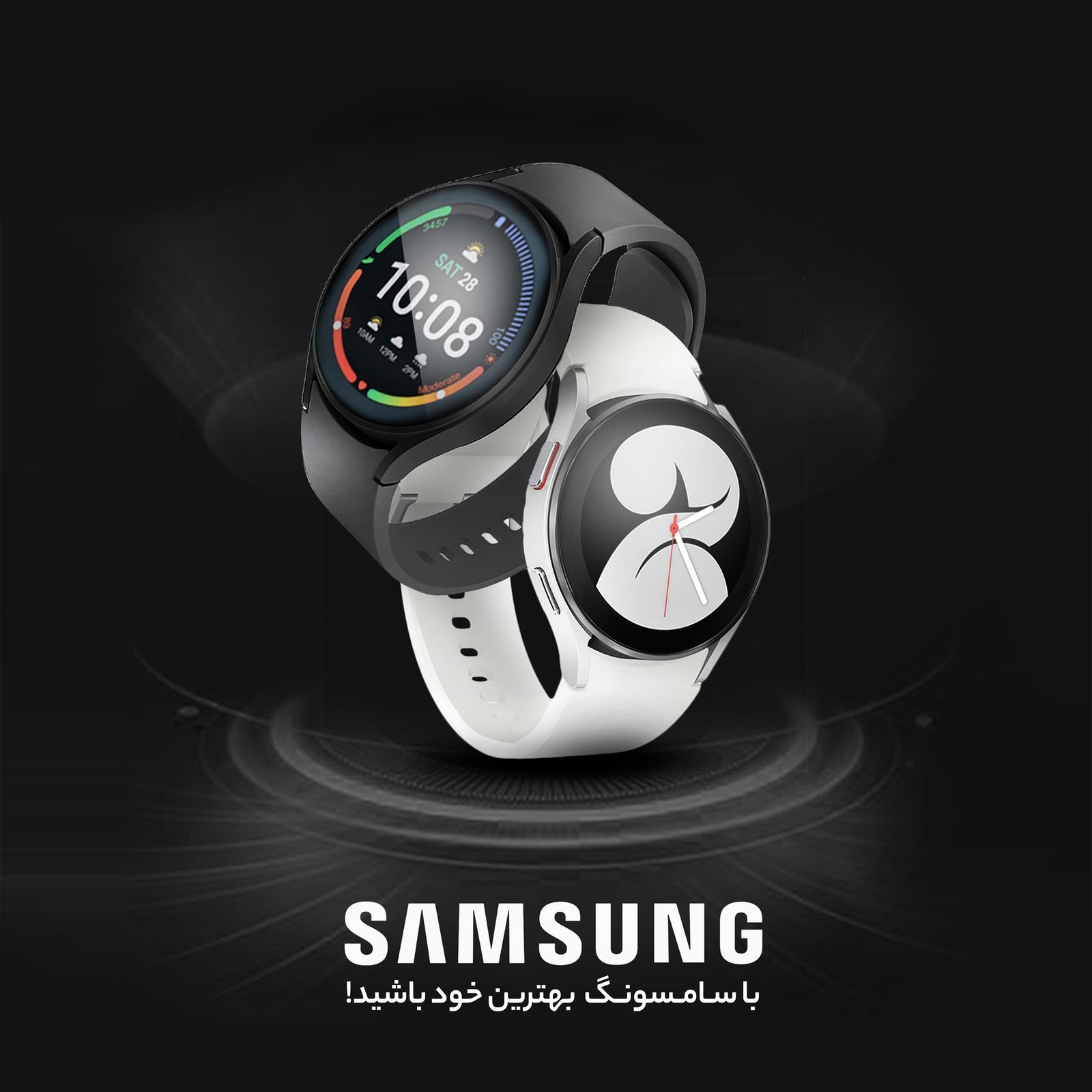 ساعت هوشمند سامسونگ مدل Galaxy Watch4 44mm بند سیلیکونی -  - 22