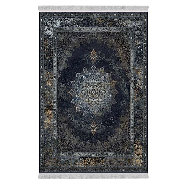 فرش پارچه‌ای دفه مدل فرشینه طرح مدرن کد 462