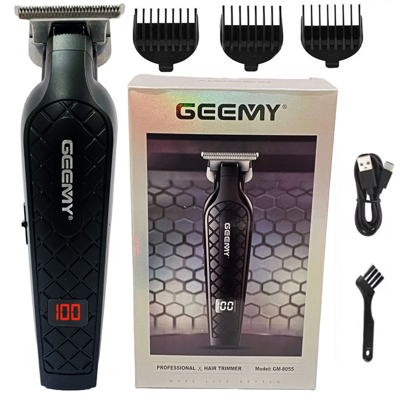 ماشین اصلاح موی سر و صورت جیمی مدل GM-8055 -  - 5
