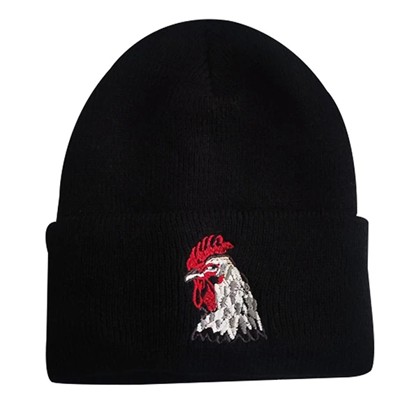 کلاه بافتنی پسرانه تن پوش هنگامه مدل لب برگرد خروس