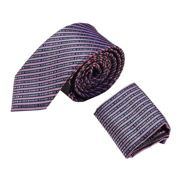 ست کراوات و دستمال جیب مردانه کنزو مدل J3166P -  - 2