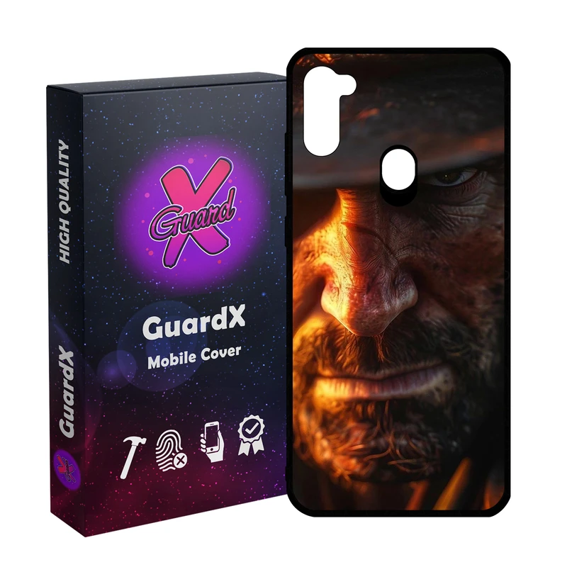 کاور گارد ایکس طرح Red Dead Redemption 2 مدل  Glass10734 مناسب برای گوشی موبایل سامسونگ Galaxy A11/M11