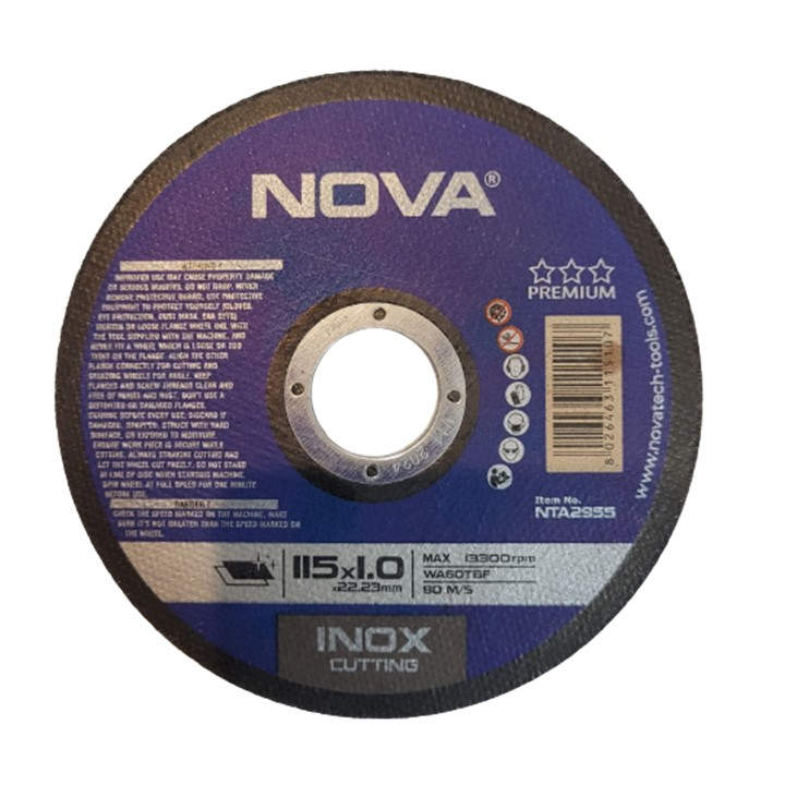 مینی صفحه برش استیل‌بر نوا مدل 2955 بسته پنج عددی