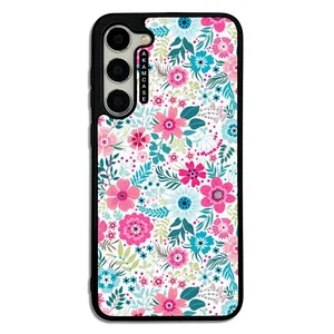 AKAM AMC-WSGS23-FLOWERS2 Cover For Samsung Galaxy S23