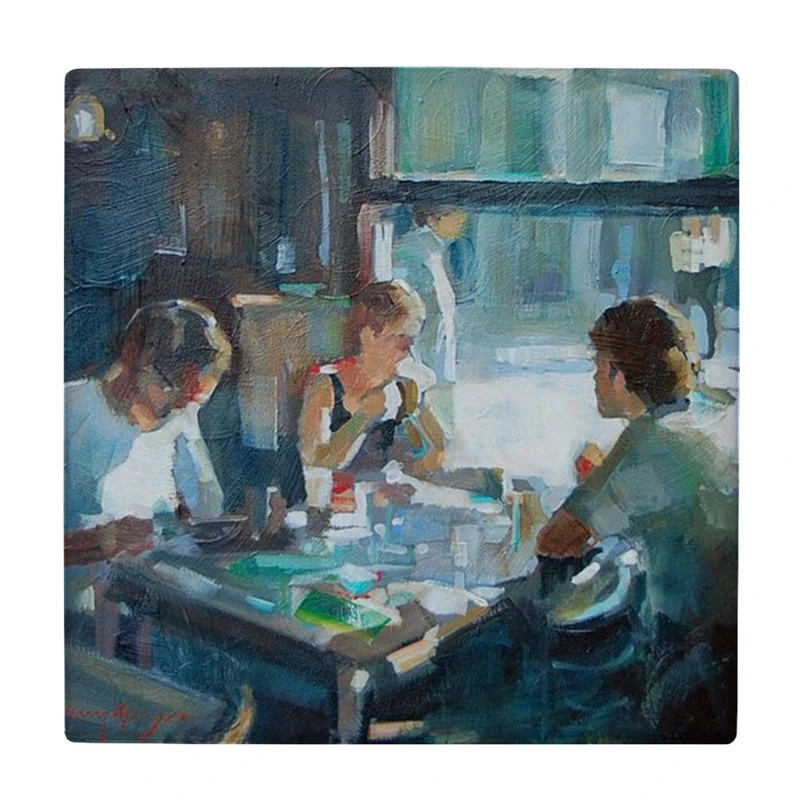  زیر لیوانی طرح نقاشی کافی شاپ کد    3415480_1057