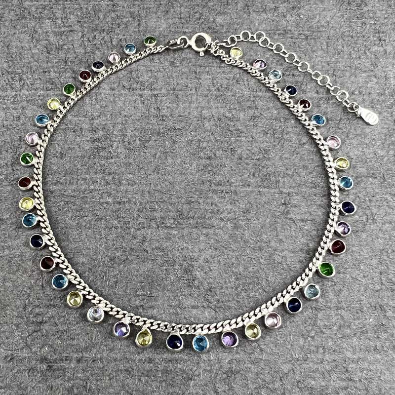 پابند نقره زنانه گیرا مدل G568