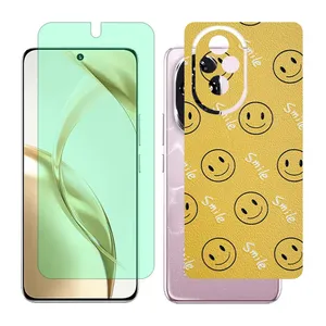 Glass Together model green light screen protector suitable for Honor 200 mobile phone with back cover sticker